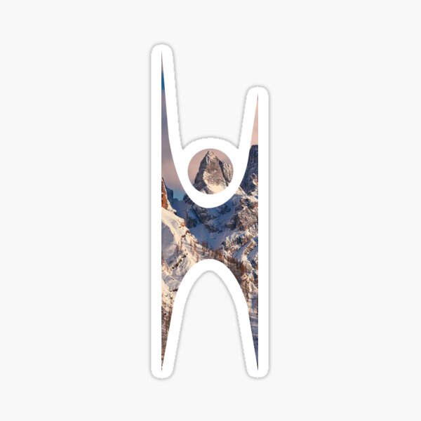Vista previa del artículo con la obra «Happy Human - Montaña», diseñado y vendido por karolinas419.