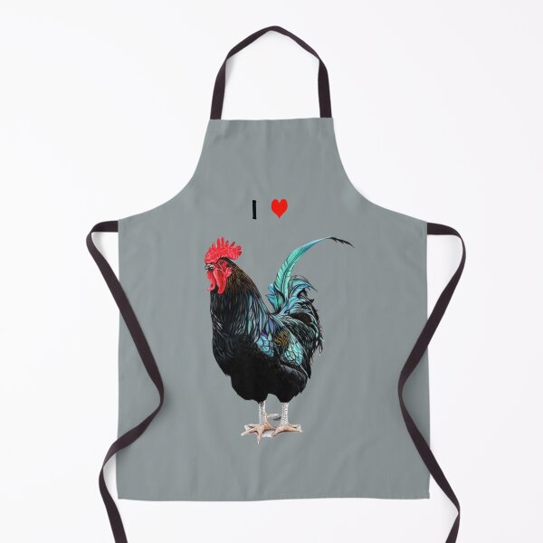 Item preview, I love Cock - I love Cockerel - Rooster rude slogan - Cockerel rude slogan designed and sold by IslesArt.