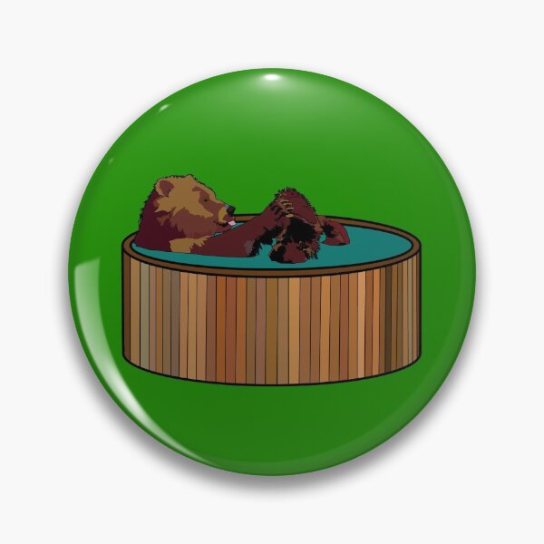 Item preview, Hot Tub Bear designed and sold by BearMa.