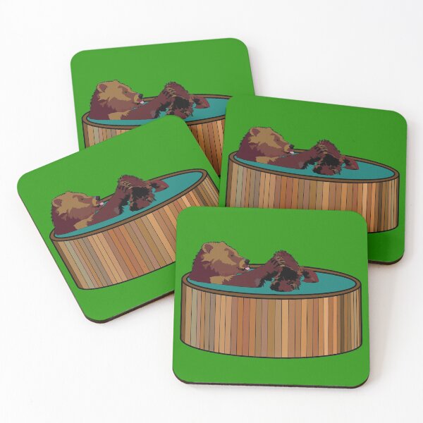 Item preview, Hot Tub Bear designed and sold by BearMa.