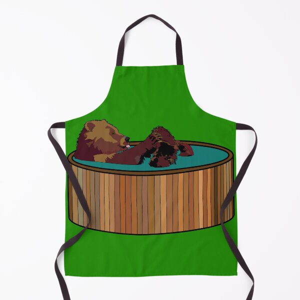 Item preview, Hot Tub Bear designed and sold by BearMa.