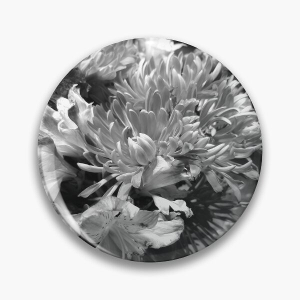 Item preview, Pink flowers in monochrome  designed and sold by J Rier Photography.