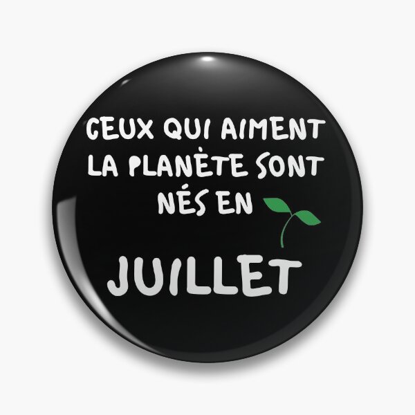 Item preview, THOSE WHO LOVE THE PLANET ARE BORN IN JULY designed and sold by goseriesfilms.