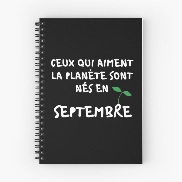 Item preview, THOSE WHO LOVE THE PLANET ARE BORN IN SEPTEMBER designed and sold by goseriesfilms.