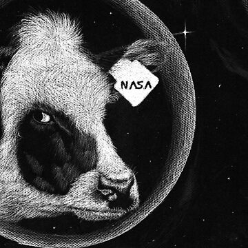 Artwork thumbnail, Space Cow Astronaut by Aeronautdesign