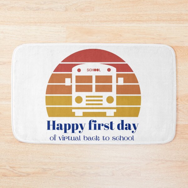 Item preview,  Happy first day of virtual back to school(light theme) designed and sold by EmotionArt.