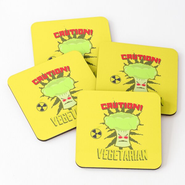 Item preview, Herbivore Vegan - Caution! designed and sold by MOK Art.