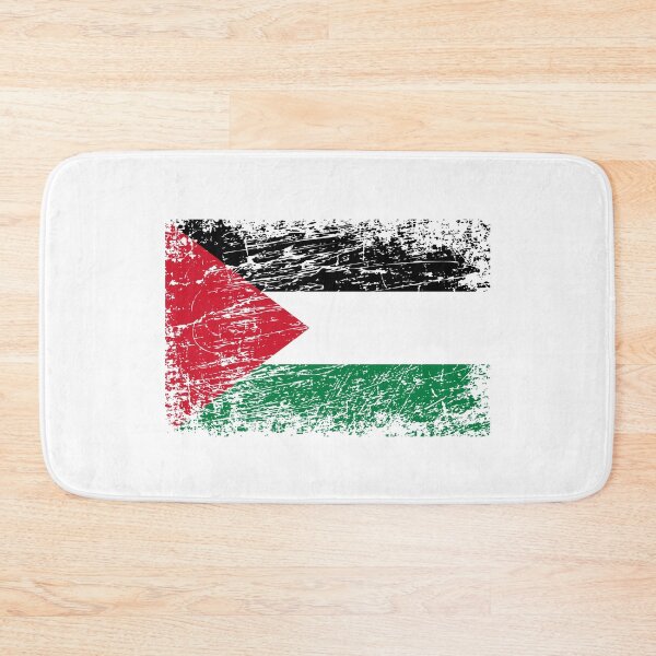 Item preview, Palestine Palestinian ensign flag used look designed and sold by GeogDesigns.