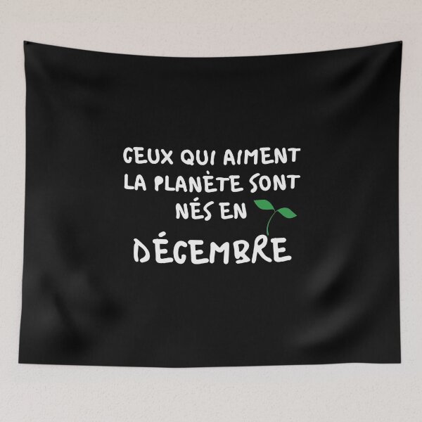 Item preview, THOSE WHO LOVE THE PLANET WERE BORN IN DECEMBER designed and sold by goseriesfilms.