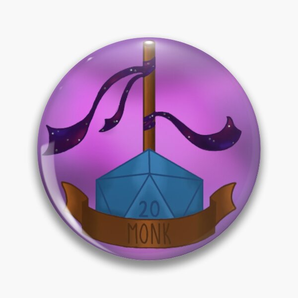 Item preview, Monk / DnD designed and sold by bunvocado.