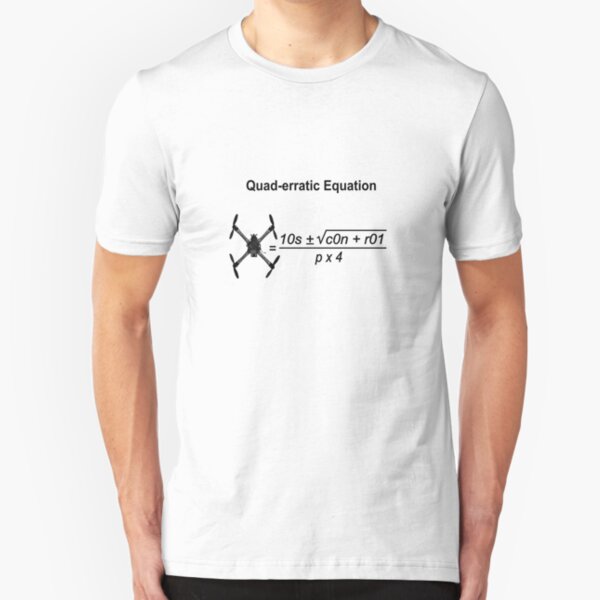 Quad-erratic Equation Slim Fit T-Shirt