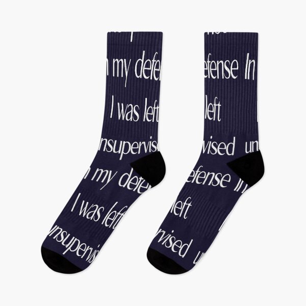 Item preview, In my DEFENSE I was Left UNSUPERVISED. designed and sold by RwdStore1.
