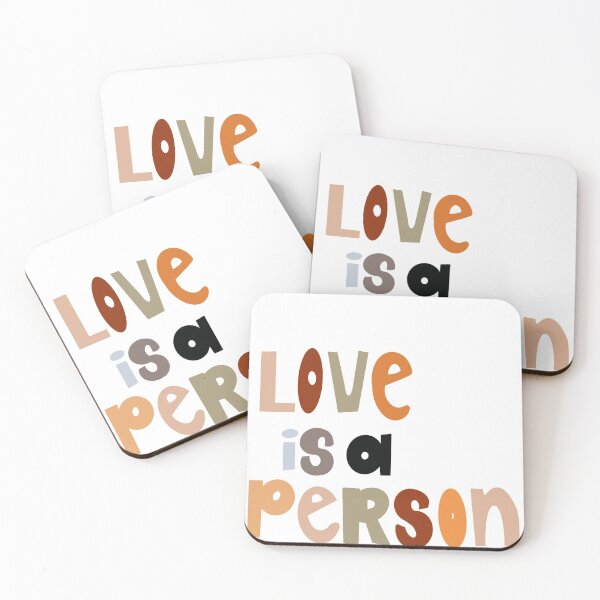 Item preview, Love is a person designed and sold by daniellemeliny.