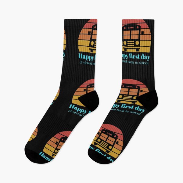 Item preview,   Happy first day of virtual back to school(dark theme) designed and sold by EmotionArt.