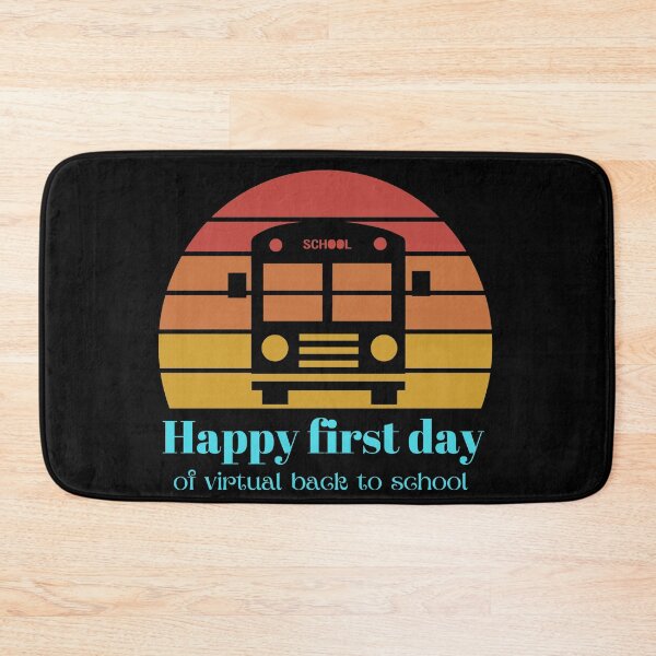 Item preview,   Happy first day of virtual back to school(dark theme) designed and sold by EmotionArt.