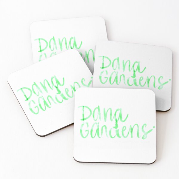 Item preview, Dana's Gardens Text Watercolor Green designed and sold by AlishaMSchil.