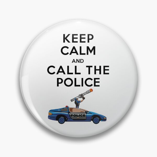 Item preview, Keep Calm and Call the Police designed and sold by Anime & Art.
