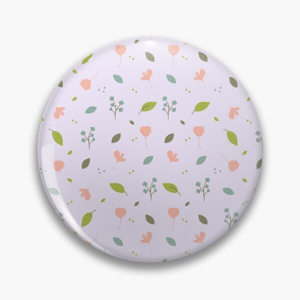 Item preview, Spring Flowers & Leaves Pattern lavender ver. designed and sold by serendipitousMT.