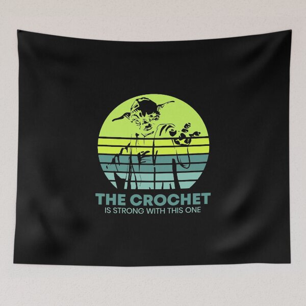 Item preview, The Crochet Is Strong With This One - Funny Crochet Gift designed and sold by TheSpezialMug.