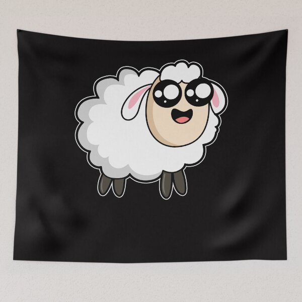 Item preview, Sheep lamb cute cartoon designed and sold by Imutobi.