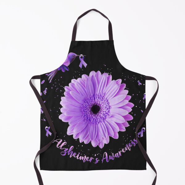 Item preview, Hummingbird Sunflower Purple Ribbon Awareness designed and sold by taydyreo.