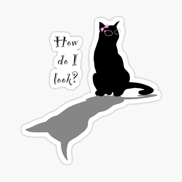 Barbie Cat Stickers Redbubble - muffin cat decal roblox