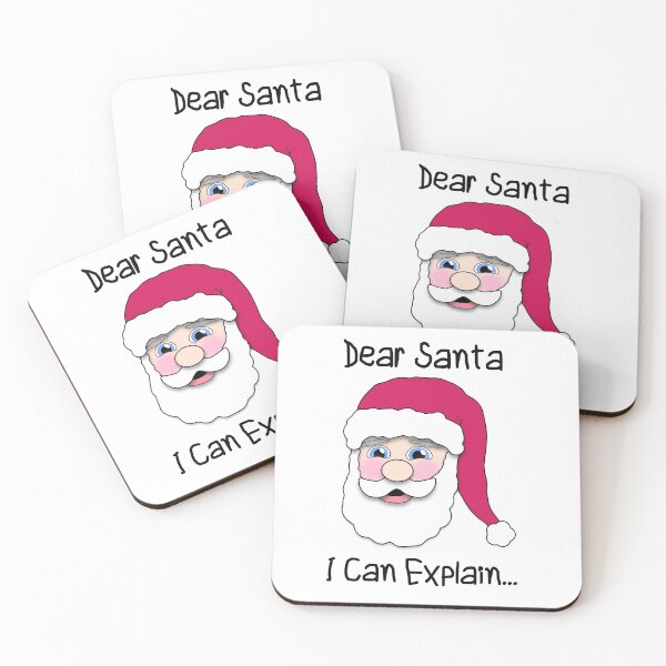 Item preview, Dear Santa, I Can Explain... designed and sold by DesignsofWhimsy.