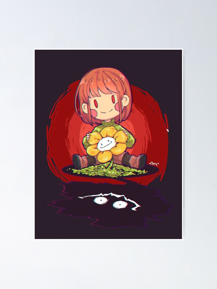 Chara Omega Flowey Undertale Best Poster Wall Art for Home