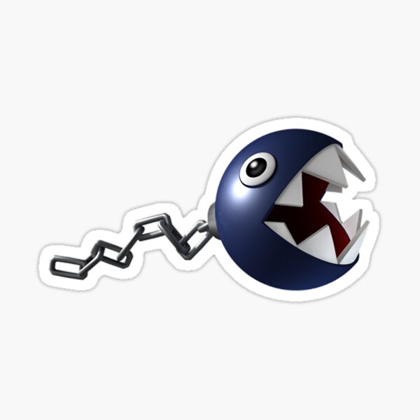 Chain Chomp Sticker By Yoyofreak888 Redbubble - roblox chain chomp decal