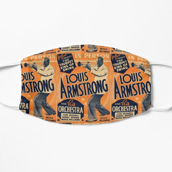 Louis Armstrong Vintage Flat Mask