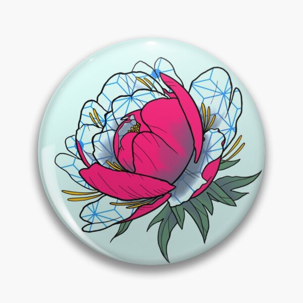 Item preview, Peony geometric designed and sold by Borapronobis.