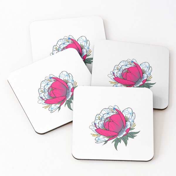 Item preview, Peony geometric designed and sold by Borapronobis.
