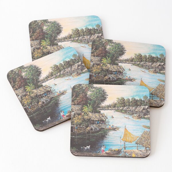 Item preview, Village at the Riverside designed and sold by Ethiyo.