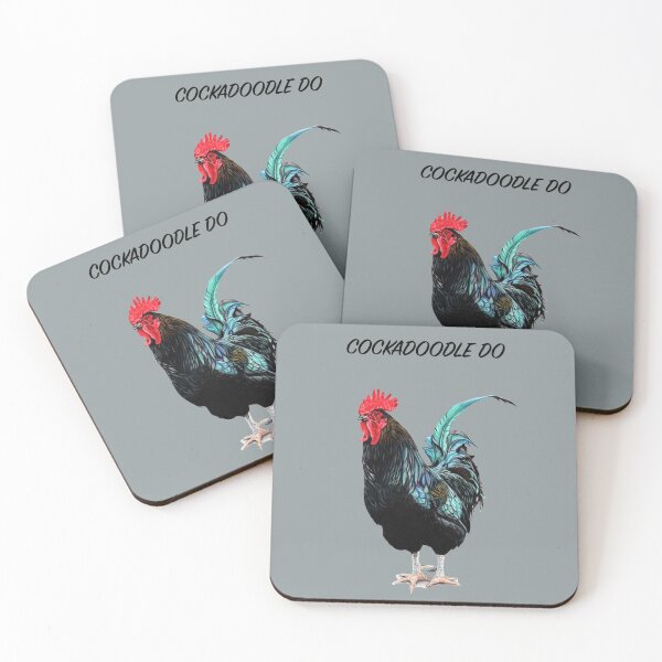 Item preview, COCKADOODLEDO COCKEREL - ROOSTER - COCKEREL designed and sold by IslesArt.