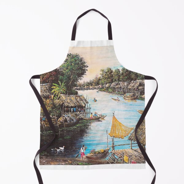 Item preview, Village at the Riverside designed and sold by Ethiyo.