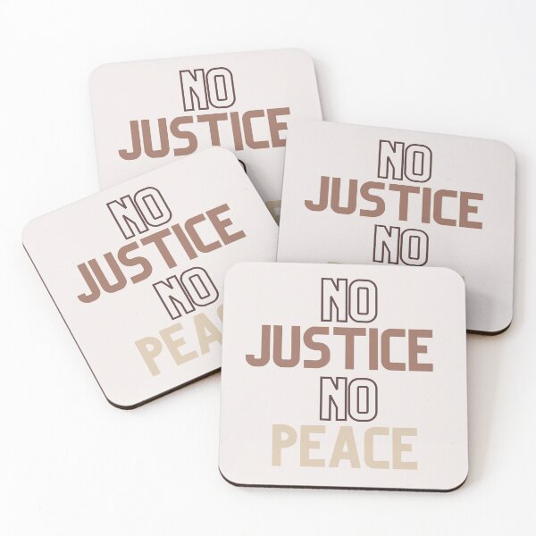 Item preview, NO JUSTICE NO PEACE designed and sold by ZAHARA-.