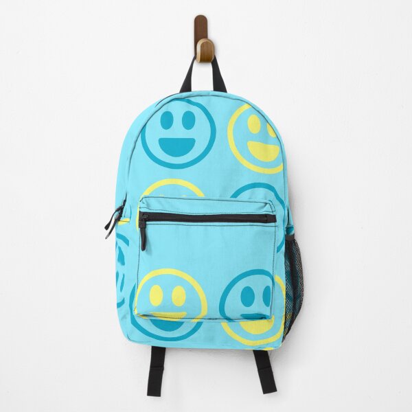 Item preview, HAPPY FACE - STICKER - MINIMALIST - NICE COLORS - STICK designed and sold by Tropical Blood.