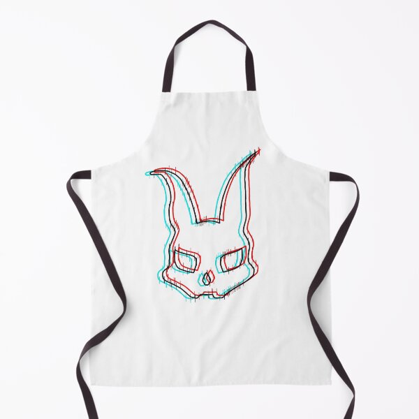 Item preview, rebellion rabbit glitch effect v2 (white background) designed and sold by KingKDesings.
