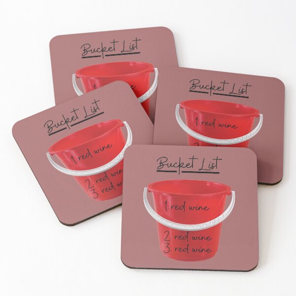Item preview, Bucket List : Red Wine designed and sold by Mamalia.