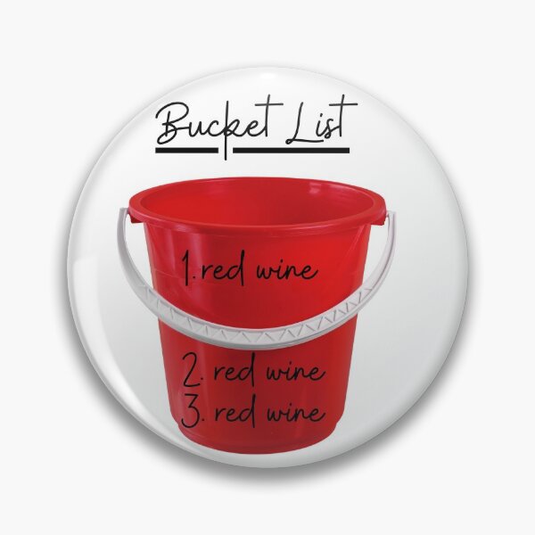 Item preview, Bucket List : Red Wine designed and sold by Mamalia.