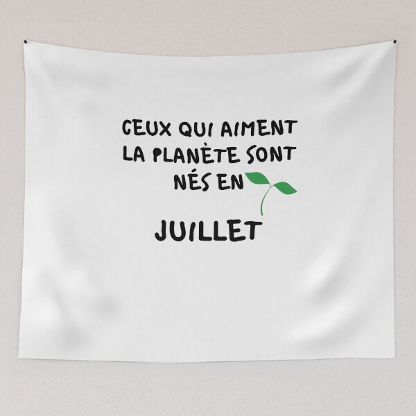 Item preview, THOSE WHO LOVE THE PLANET ARE BORN IN JULY designed and sold by goseriesfilms.
