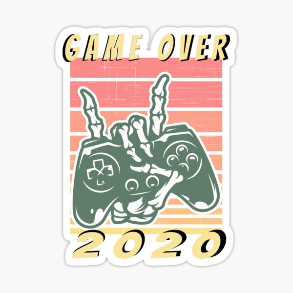 Aperçu de l'œuvre Game Over 2020 créée et vendue par InfiniquebyDK .