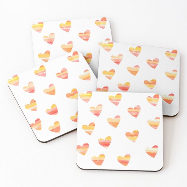 Item preview, Sunset Hearts Sticker Pack designed and sold by AlishaMSchil.