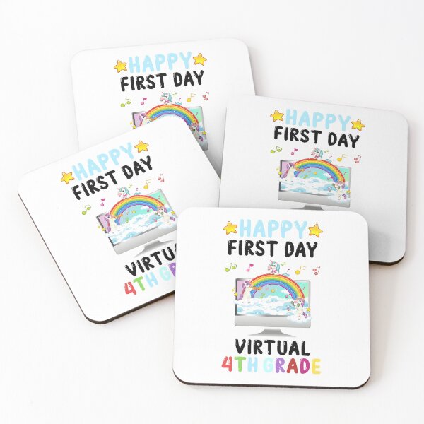 Item preview, Happy First Day Of Virtual 4TH Grade designed and sold by yacine12353.
