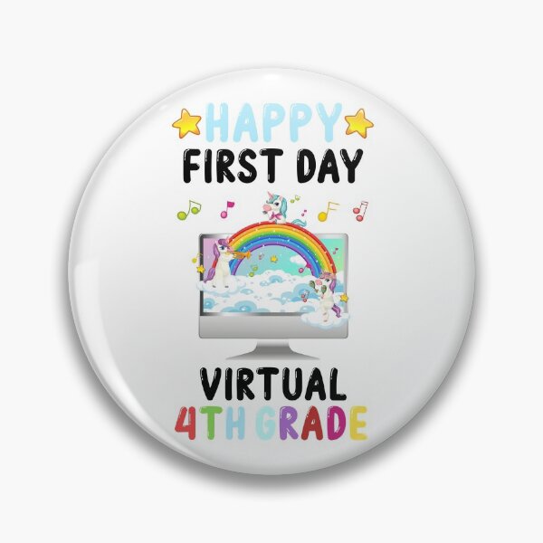 Item preview, Happy First Day Of Virtual 4TH Grade designed and sold by yacine12353.