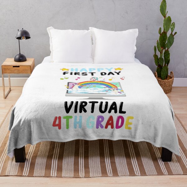Item preview, Happy First Day Of Virtual 4TH Grade designed and sold by yacine12353.