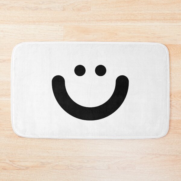Item preview, LAPTOP STICKER - HAPPY FACE - COOL - MINIMALIST  designed and sold by Tropical Blood.