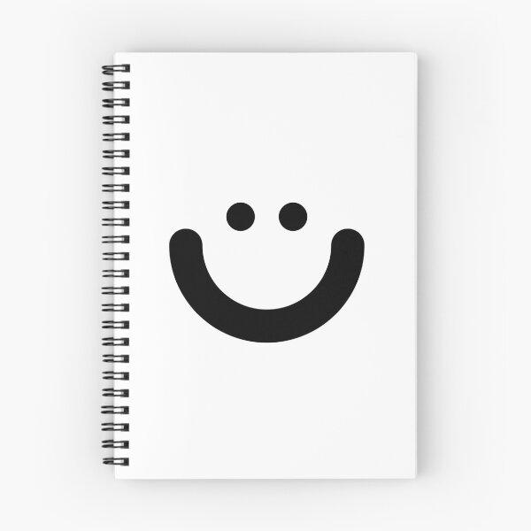 Item preview, LAPTOP STICKER - HAPPY FACE - COOL - MINIMALIST  designed and sold by Tropical Blood.