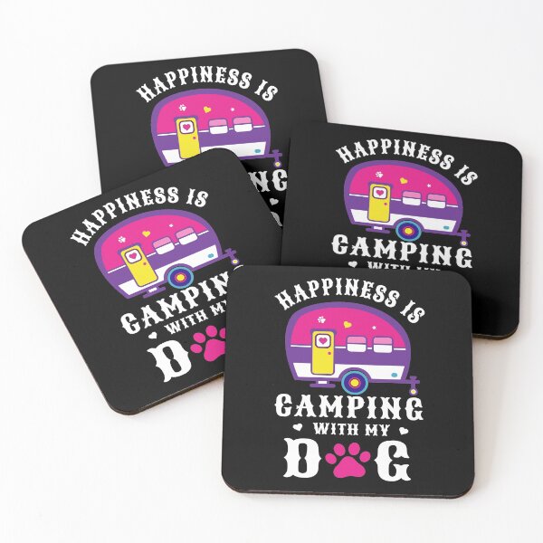 Item preview, Camping Shirt Dog Lovers Happy Camping Travel Trailer designed and sold by tncgifts.