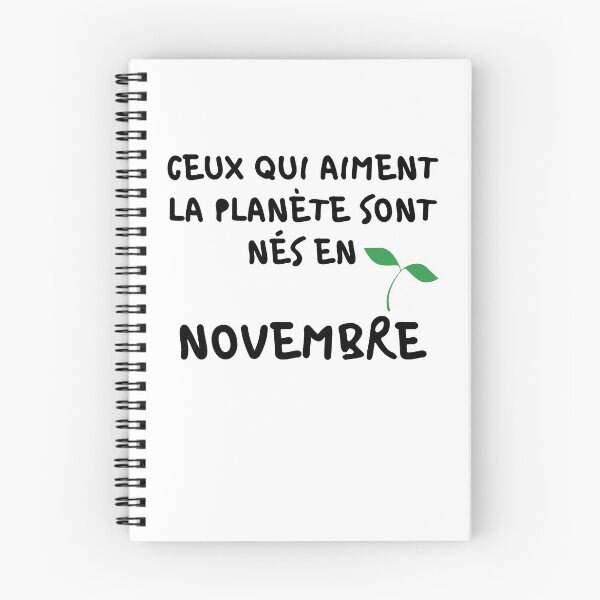 Item preview, THOSE WHO LOVE THE PLANET ARE BORN IN NOVEMBER designed and sold by goseriesfilms.